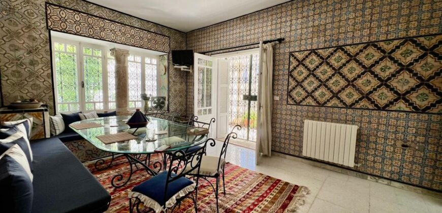 Villa S+6 avec jardin, La marsa