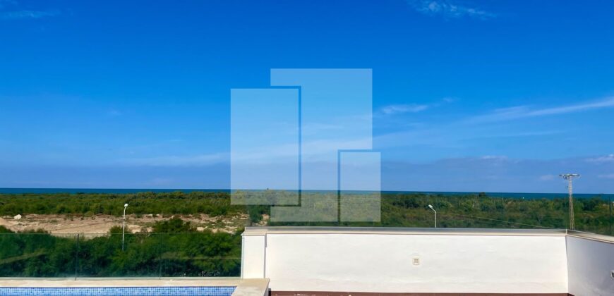Villa S+3 avec piscine et vue sur mer, Gammarth