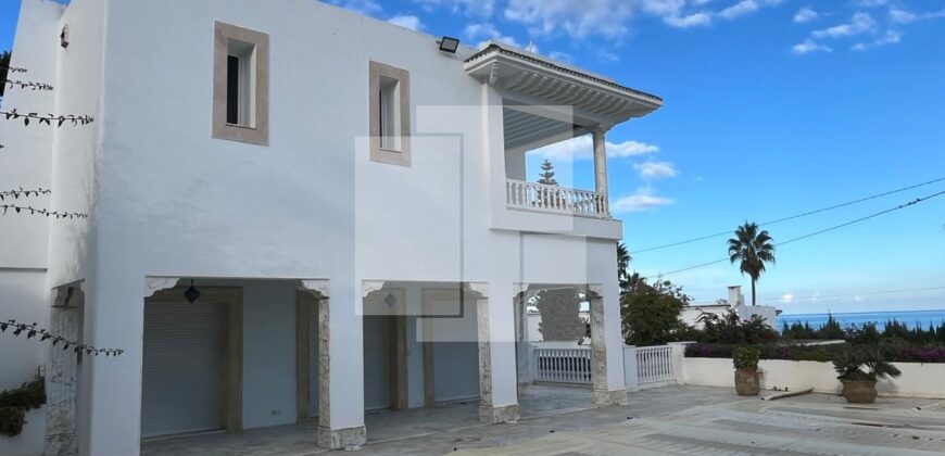 Villa S+8 avec vue sur mer, Marsa cube