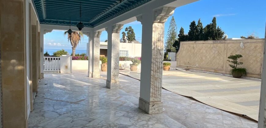 Villa S+8 avec vue sur mer, Marsa cube