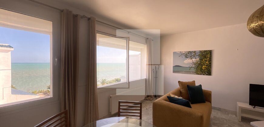 Appartement S+2 meublé avec vue sur mer, Gammarth supérieur