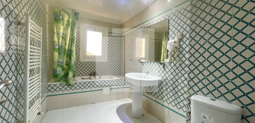 Appartement S+2 meublé avec vue sur mer, Gammarth supérieur