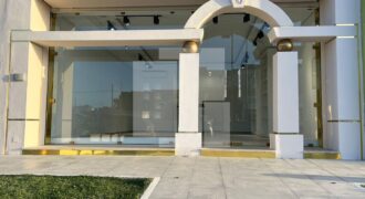 Local commercial sur la route principale, La Marsa