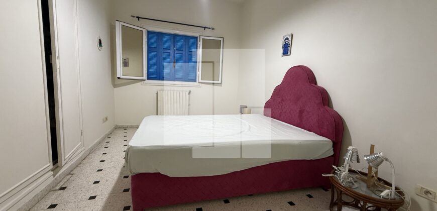 Etage de villa S+2 meublé, Carthage Amilcar