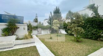 Appartement S+1 meublé avec jardin, Gammarth supérieur