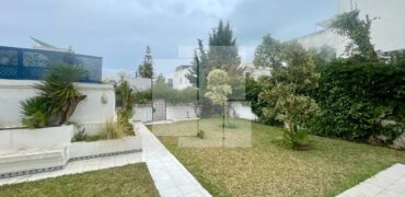 Appartement S+1 meublé avec jardin, Gammarth supérieur