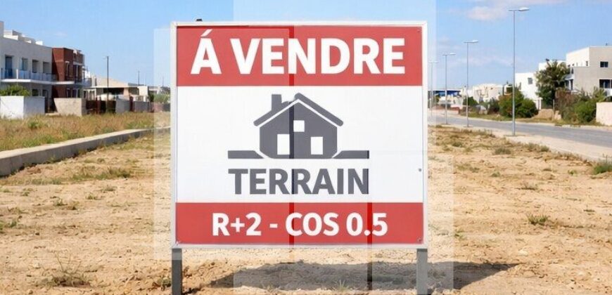 Terrain de 676m², Chotrana 3