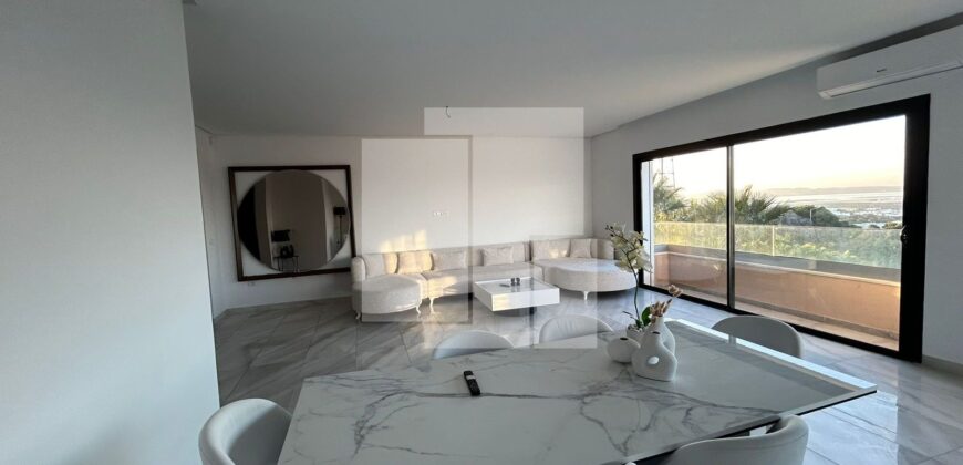 Appartement S+2 meublé avec vue dégagée, Gammarth supérieur