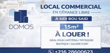 Local commercial, Sidi Bou Saïd