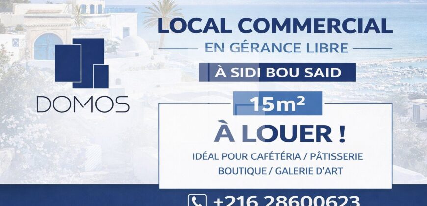 Local commercial, Sidi Bou Saïd