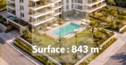 Terrain de 843m², La Marsa