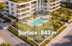 Terrain de 843m², La Marsa