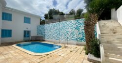 Villa S+6 avec vue mer dégagée, Gammarth supérieur