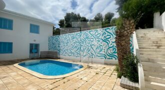 Villa S+6 avec vue mer dégagée, Gammarth supérieur