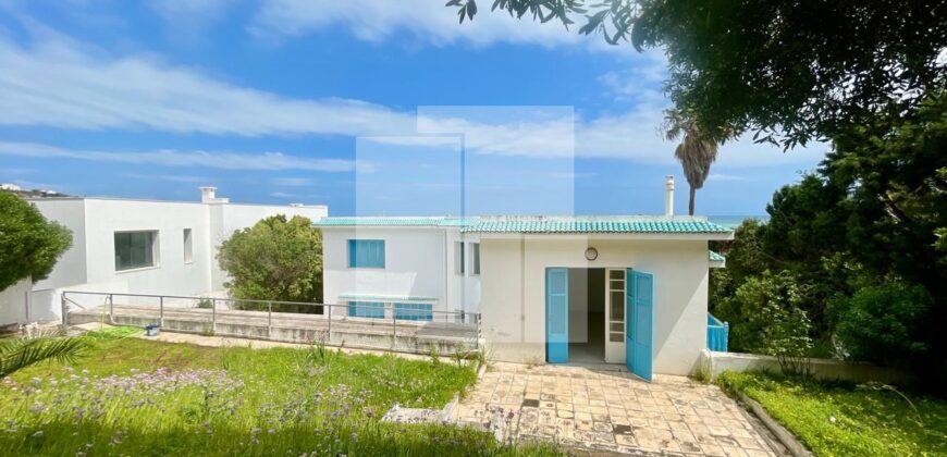 Villa S+6 avec vue mer dégagée, Gammarth supérieur