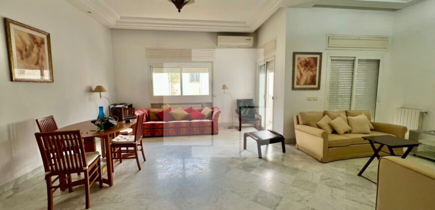 Appartement S+3 meublé, Marsa corniche