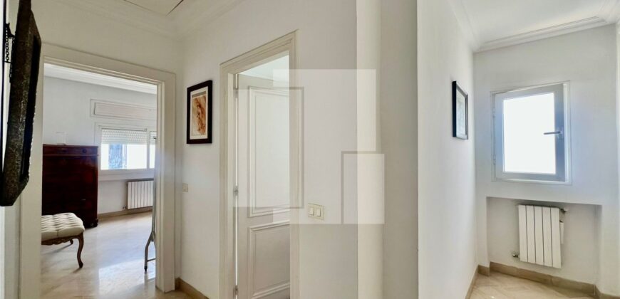 Appartement S+3 meublé, Marsa corniche