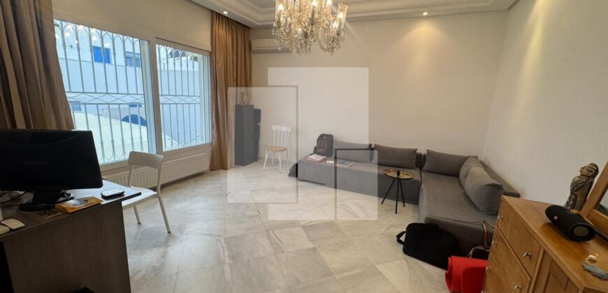 Rdc de villa S+2 avec jardin,Sidi Bou Said