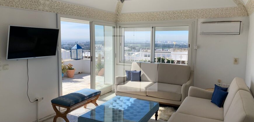 Magnifique triplex indépendant au cœur du village de Sidi Bou Saïd