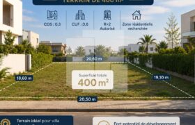 Terrain de 400 m², La Marsa