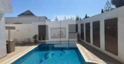 Villa S+6 avec piscine et vue dégagée, Gammarth supérieur