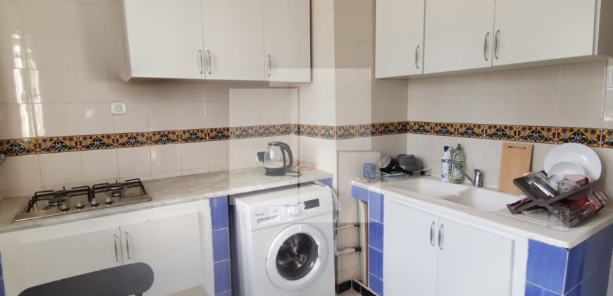 Appartement S+2 meublé avec vue sur mer, Gammarth