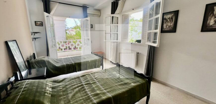 Villa S+3 meublé avec rooftop, Marsa corniche