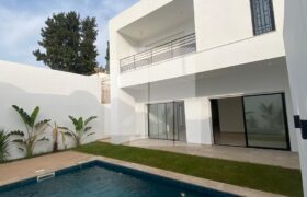 Villa S+4 avec piscine, Carthage Byrsa