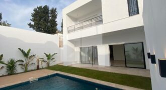 Villa S+4 avec piscine, Carthage Byrsa