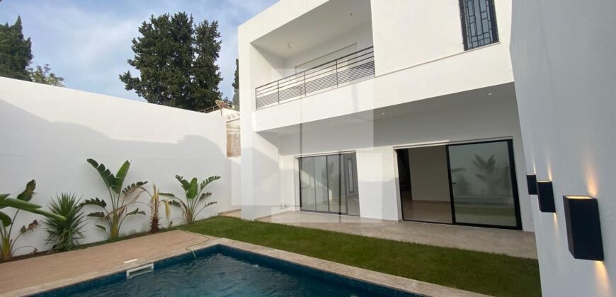 Villa S+4 avec piscine, Carthage Byrsa