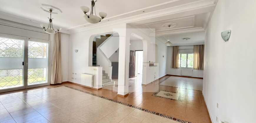 Villa S+5 avec jardin, Carthage