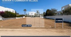 Terrain de 900m², Gammarth village