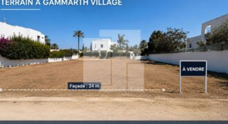 Terrain de 900m², Gammarth village
