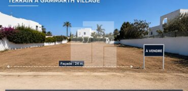 Terrain de 900m², Gammarth village