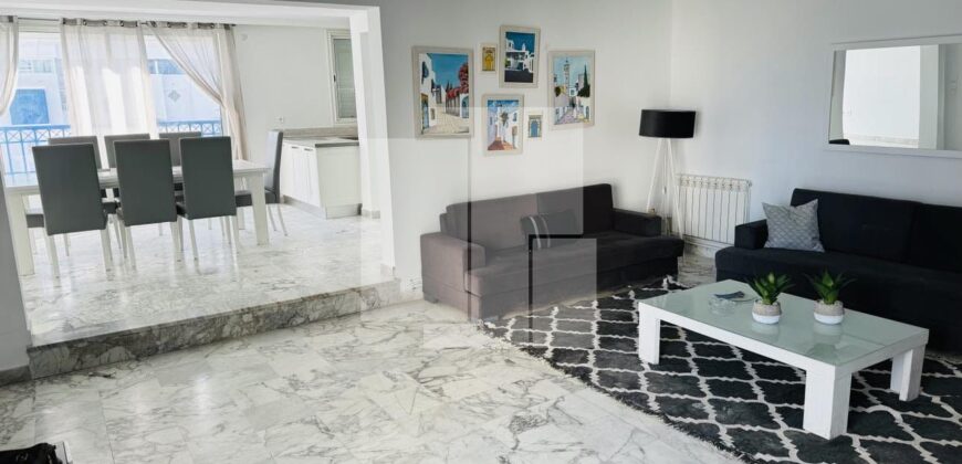 Duplex S+3 avec vue sur mer, Gammarth supérieur