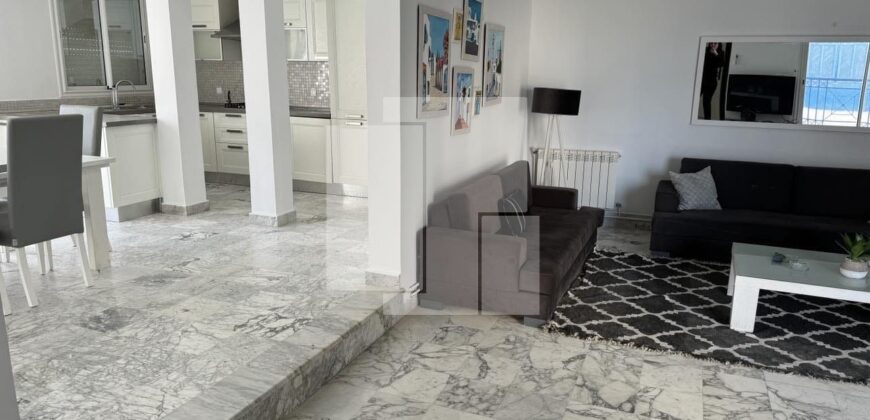 Duplex S+3 avec vue sur mer, Gammarth supérieur