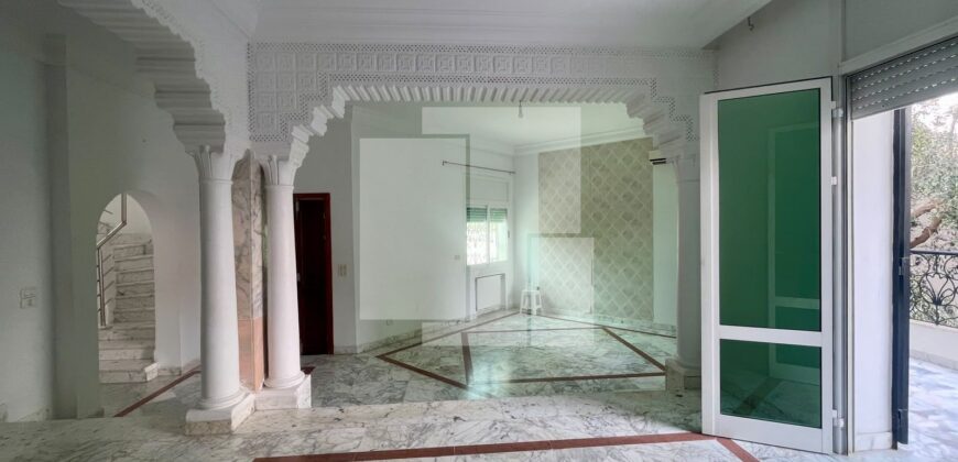 Villa S+4 avec jardin, L&rsquo;Aouina