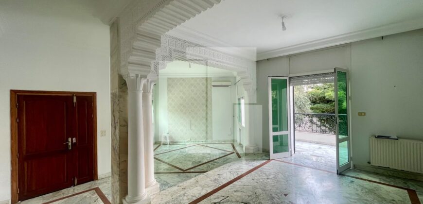 Villa S+4 avec jardin, L&rsquo;Aouina