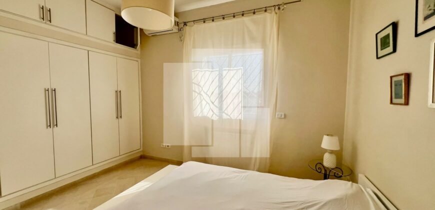 Étage de villa S+3 meublé avec rooftop,Marsa.