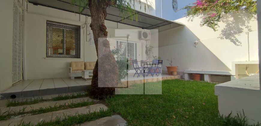 Maisonnette S+2 meublée avec jardin, Carthage Amilcar