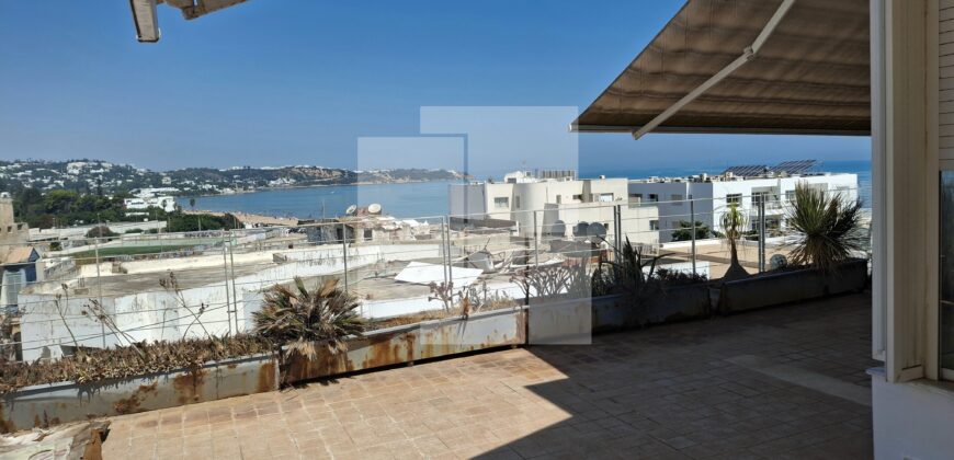 Duplex S+3  avec vue sur mer,Marsa Plage