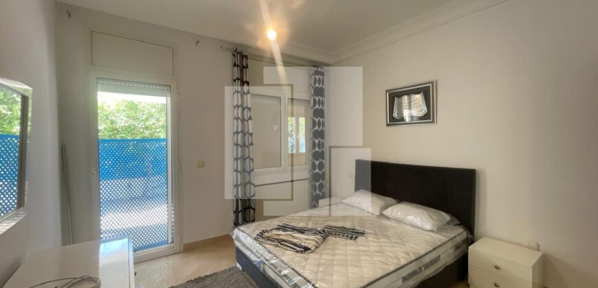 Appartement S+2 meublé avec terrasse, Gammarth supérieur
