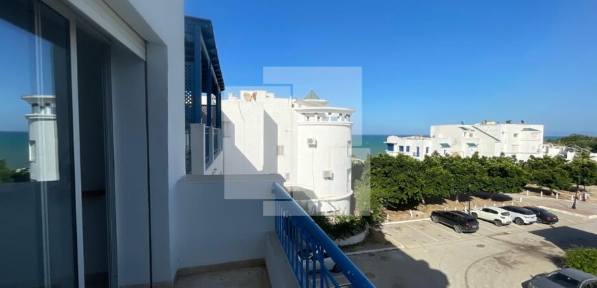 Appartement S+1 avec vue sur mer, Gammarth