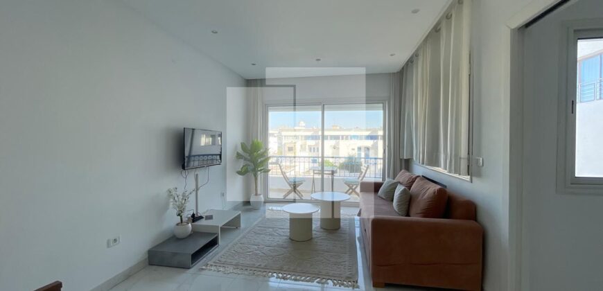 Appartement S+1 avec vue sur mer, Gammarth