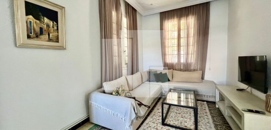 Villa S+3 meublée avec jardin, Le Kram